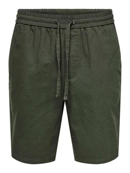 Only & Sons Pantaloni LINUS pin verde