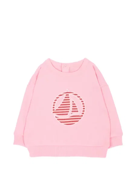 Bluza dziecięca Petit Bateau różowa