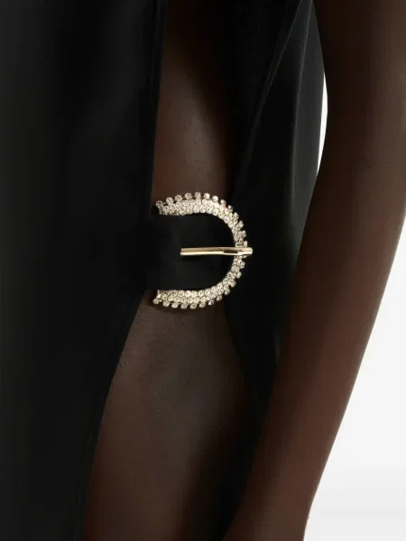 Rochie midi Taller Marmo până la genunchi de costum negru