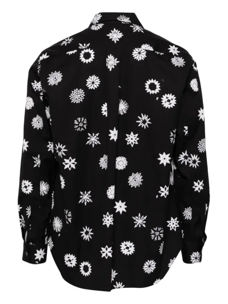 Cămașă Black Comme Des Garçons cu imagine negru