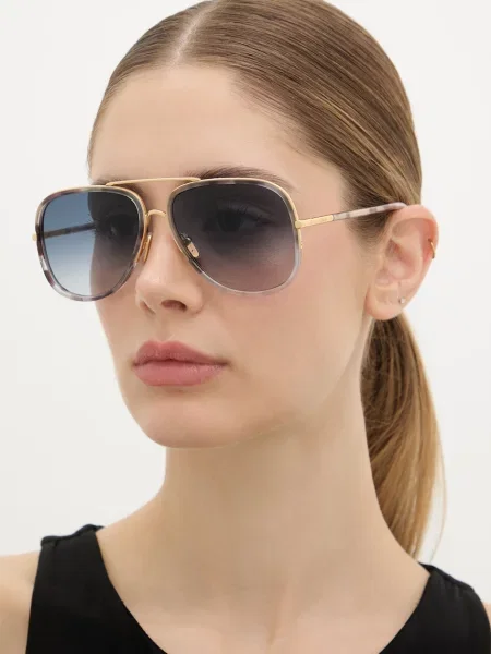Chloe ochelari de soare femei albastru