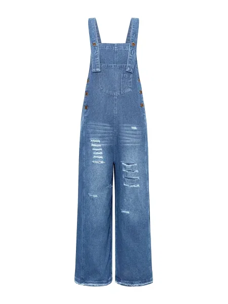 Imily Bela Salopetă denim albastru