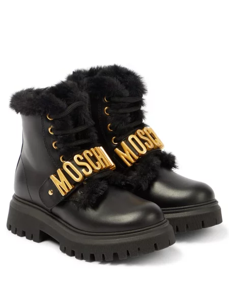 Μποτάκια Moschino μαύρο