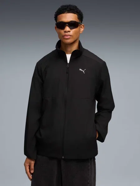 Демисезонная куртка Puma для бега черная