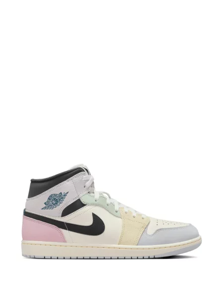 Sneakerși Jordan Air Jordan 1 cu șireturi din dantelă