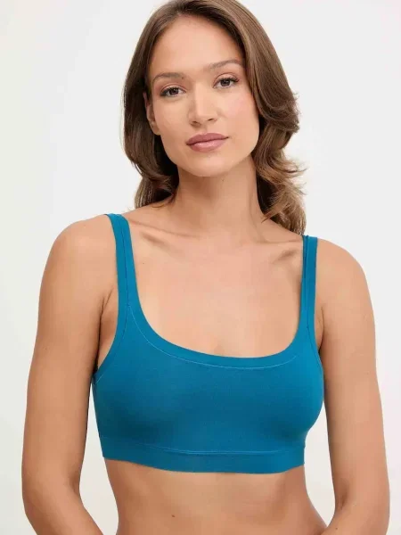 Сутиен United Colors of Benetton с изчистен дизайн черно