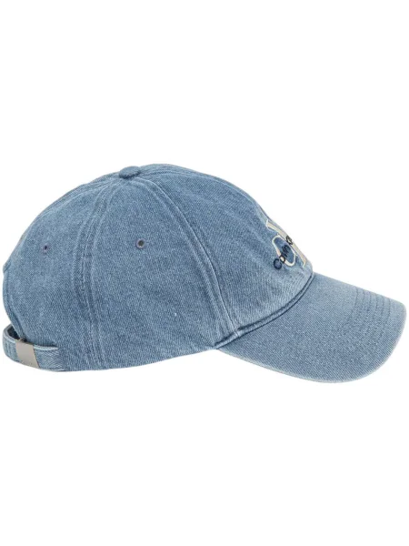Šiltovka Calvin Klein Jeans s výšivkou modrá