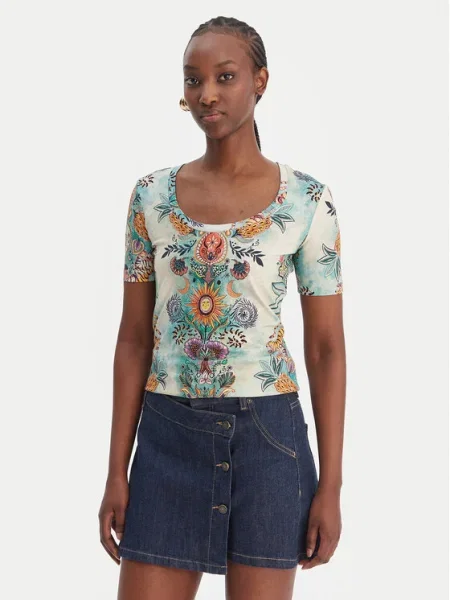 Just Cavalli Tricou Colorat