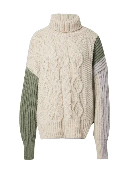 Guido Maria Kretschmer Pulover pijeska kaki siva