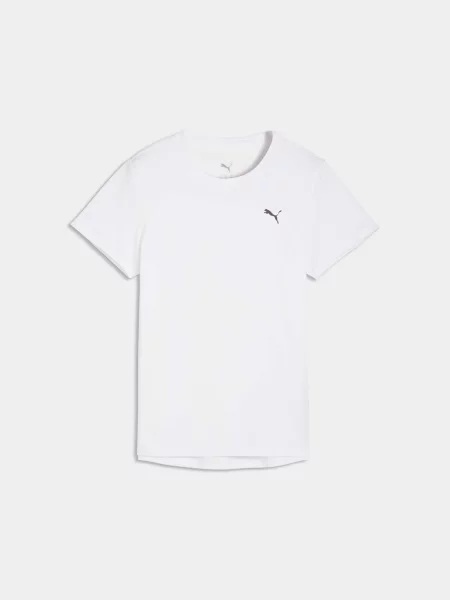 Спортивна футболка PUMA W Tad Essential Crew Tee комбінований верх білий