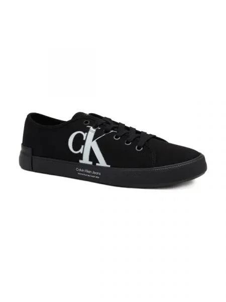 Calvin Klein Jeans Teniși VULC LOW OVERSIZED BRAND negru