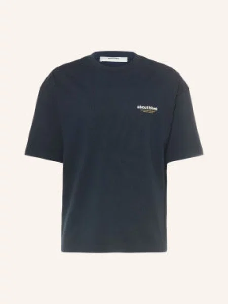 About:Blank T-Shirt Insignia blau granatowa