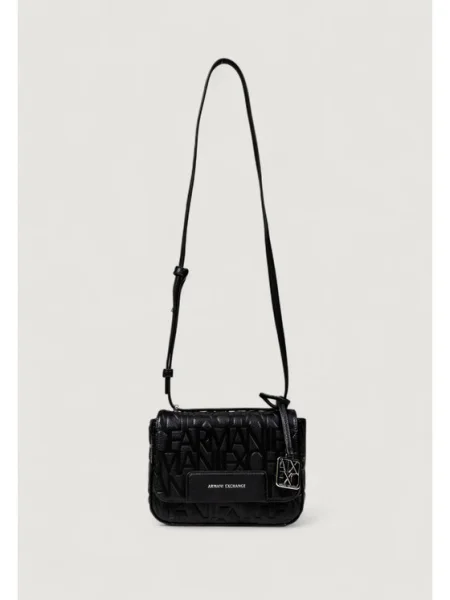 ARMANI EXCHANGE Taška cez rameno LIZ PEBBLE' čierna