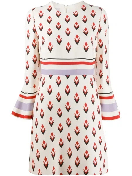 Rochie Valentino Garavani cu imagine cu imprimeu geometric de costum