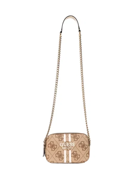 Torbica Guess s potiskom bela