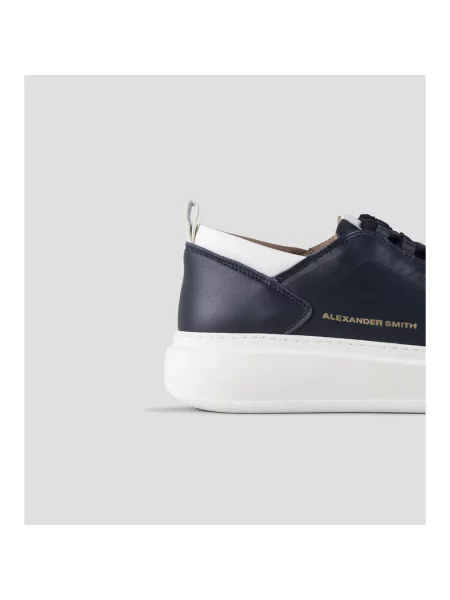Sneakersy Alexander Smith niebieskie