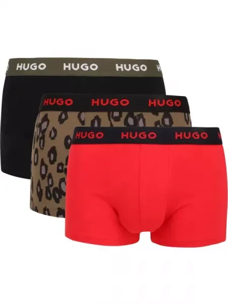 Hugo Bodywear Chiloți boxer kaki