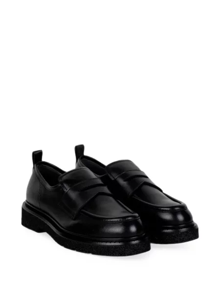 Pantofi loafer Guglielmo Rotta din piele negru