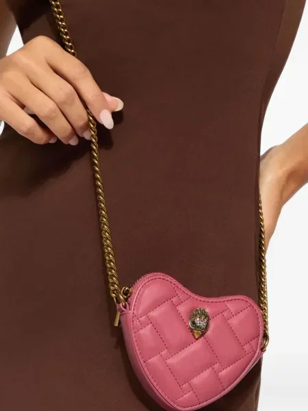 Боди Kurt Geiger London със сърца розово