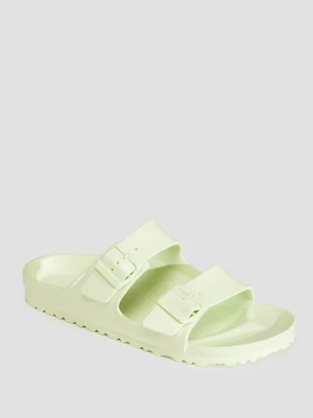 Birkenstock Arizona EVA Narrow Fit Faded Lime Kobiety Sandały Birkenstock Size: zielony