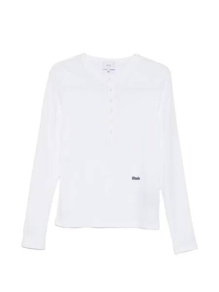 Tricou Rhude alb