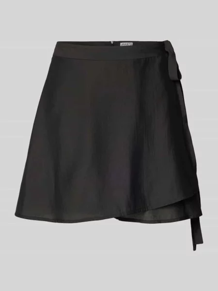 Spódnica mini z wiązanym detalem Jake*s Casual czarna