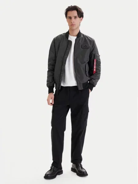 Alpha Industries Bomber jakna TTC Two Tone siva