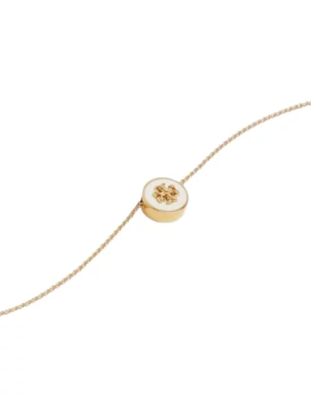 Naszyjnik Tory Burch żółty