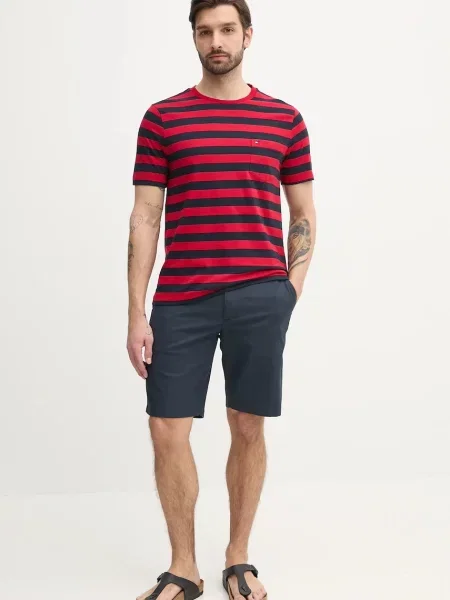 Tommy Hilfiger T-Shirt Essential czerwony