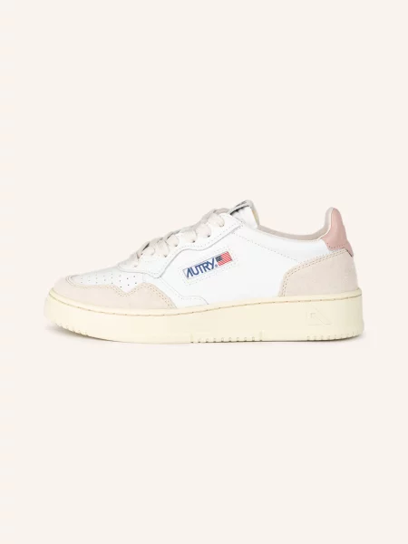 Autry Sneakersy Medalist Low Ls weiss białe