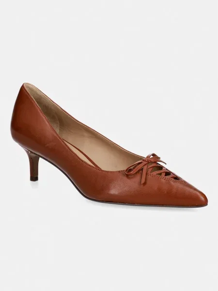 Lauren Ralph Lauren usnjeni salonarji Adrienne rjava