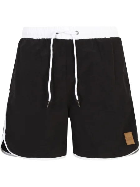 Slip de baie Urban Classics retro negru