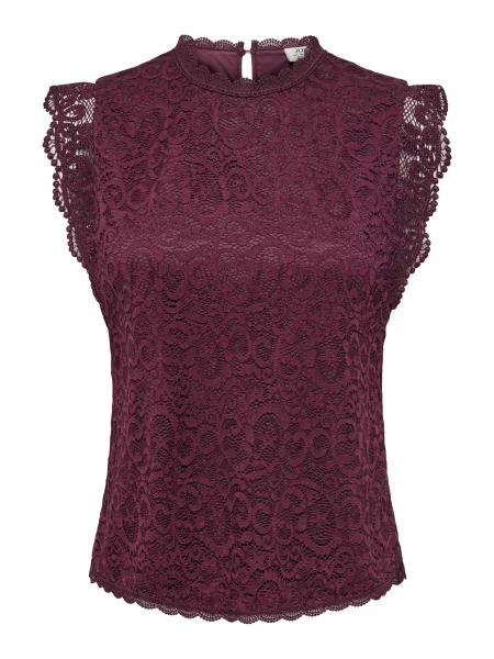 JDY Bluză JDYLOTAS merlot roșu