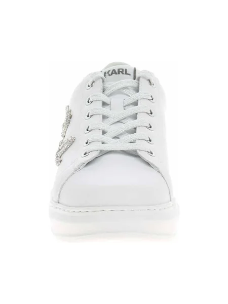 Karl Lagerfeld Bőr sneakers tornacipő KAPRI Signia fehér