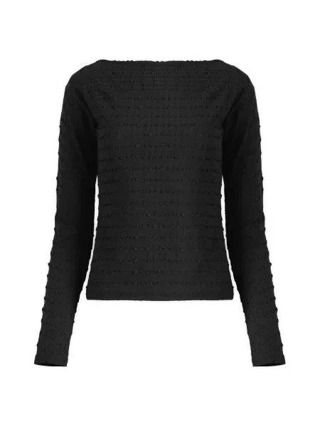 Top Peachy Den z długim rękawem czarny