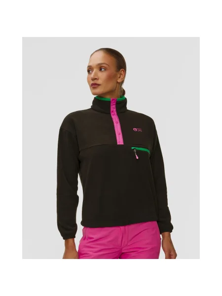Dámska lyžiarska fleecová mikina Picture Arcca Zip black čierna