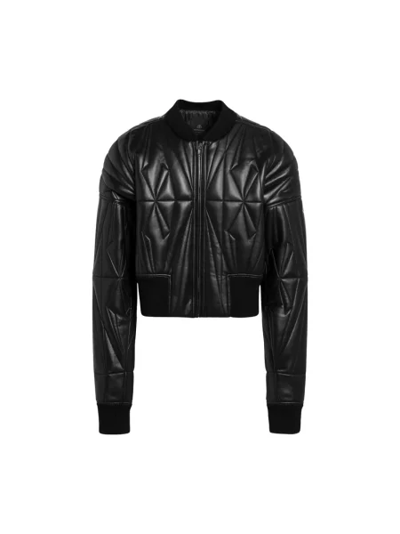 Kurtka bomber Rick Owens pikowany czarny