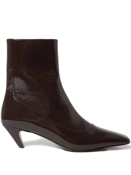 Cizme scurte Stella Mccartney maro