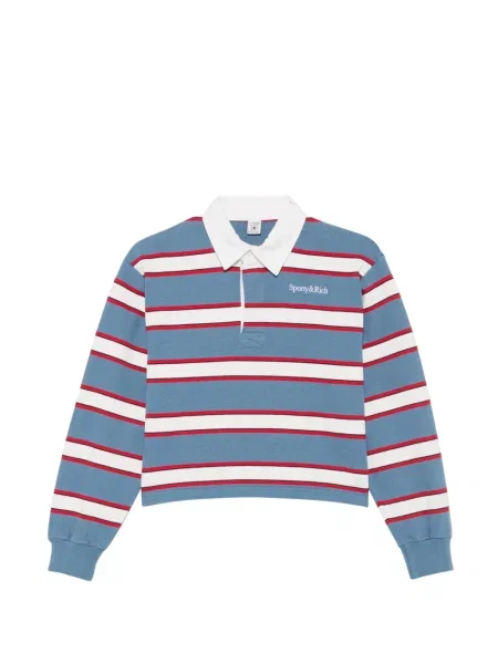 Μακρύς polo Sporty & Rich μπλε