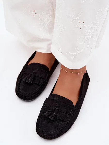 Mocasini Boto negru