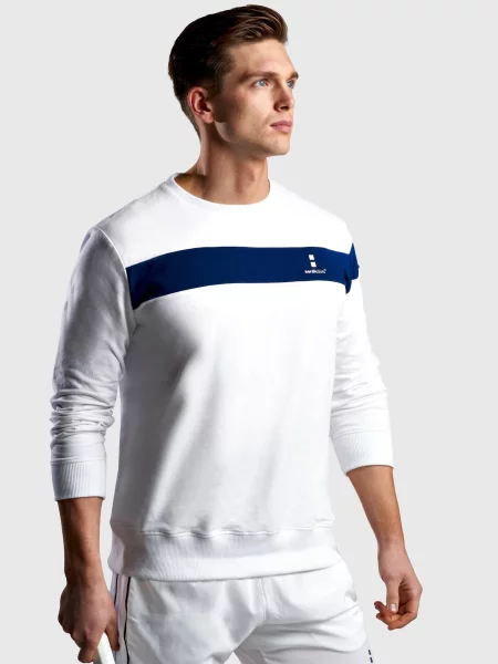 Nordicdots Hanorac sport Organic' alb
