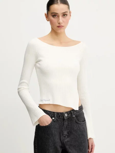 Guess Originals sweter lekki beżowy