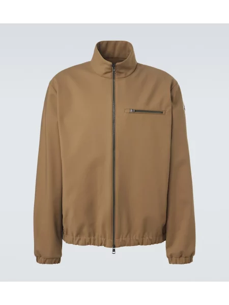 Geacă Moncler maro