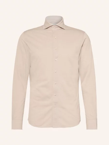 Profuomo Košile Slim Fit / krémová béžová