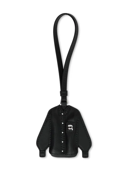 Karl Lagerfeld Obesek za ključe kit bela črna