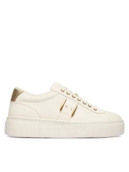 Sneakersy Armani Exchange białe