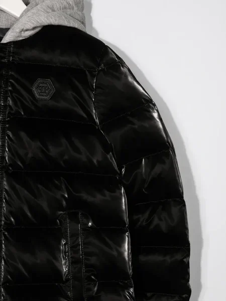 Kurtka dziecięca Philipp Plein czarna