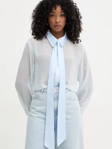 Gestuz Cămașă femeiască albastru