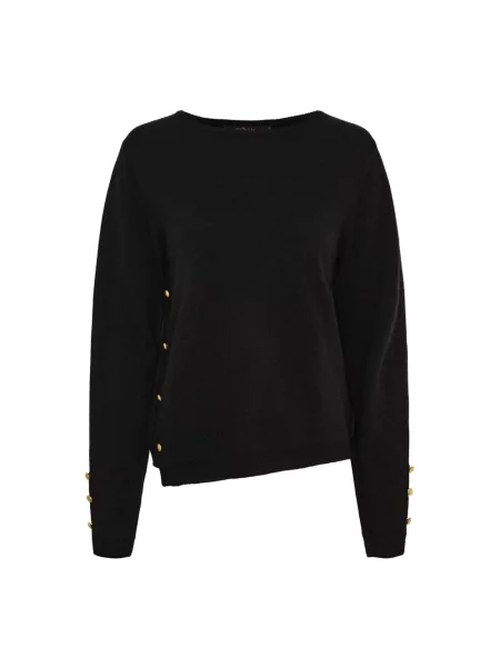 Sweter Btfcph wełniany czarny
