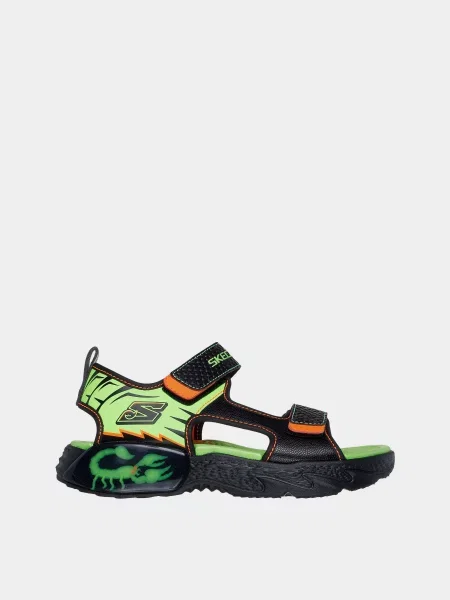 Детские сандалии Skechers черные